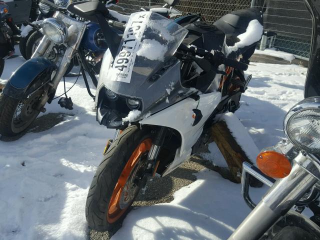 MD2JYJ407FC224512 - 2015 KTM 390 DUKE WHITE photo 2