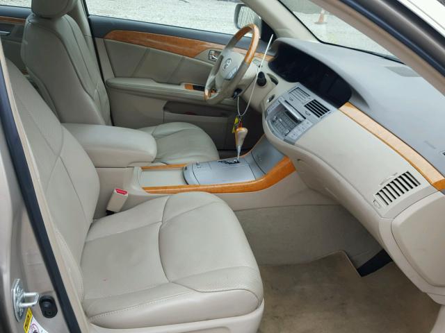 4T1BK36B05U055430 - 2005 TOYOTA AVALON XL Қоңыр фото 5