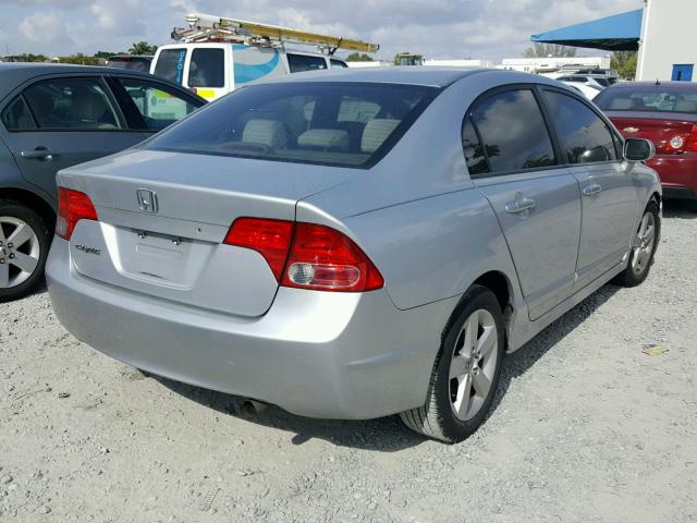 1HGFA16897L139113 - 2007 HONDA CIVIC EX 银色 照片 4