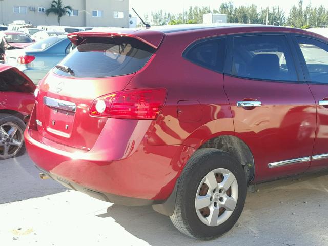 JN8AS5MT5DW533811 - 2013 NISSAN ROGUE S RED photo 9