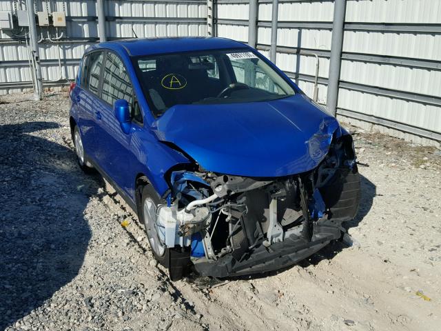 3N1BC1CP3BL507627 - 2011 NISSAN VERSA S BLUE photo 1