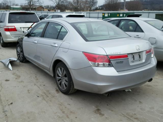 1HGCP3F87CA021869 - 2012 HONDA ACCORD EXL SILVER photo 3