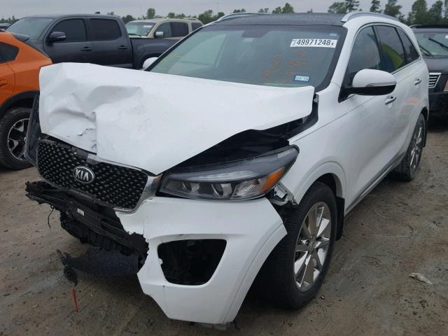 5XYPK4A55GG154251 - 2016 KIA SORENTO SX WHITE photo 2