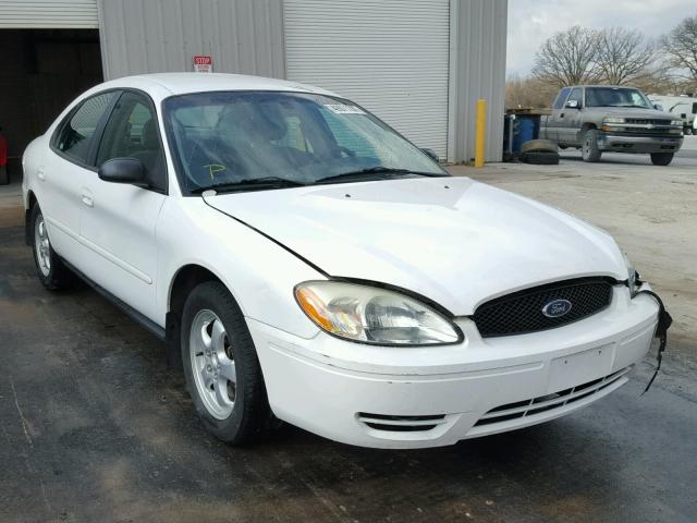 1FAFP53225A145709 - 2005 FORD TAURUS SE WHITE photo 1