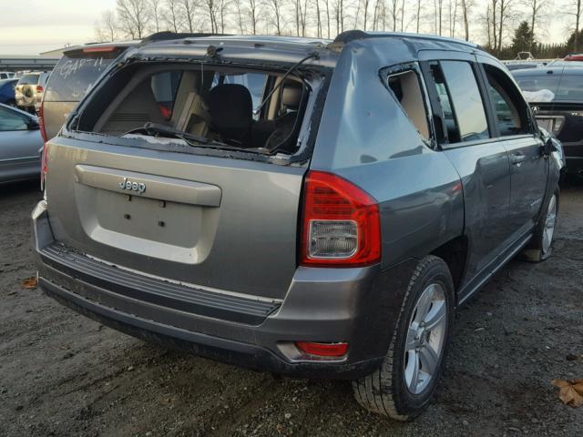 1J4NT1FA0BD243199 - 2011 JEEP COMPASS SP GRAY photo 4