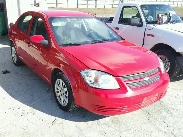 1G1AD5F58A7100101 - 2010 CHEVROLET COBALT 1LT RED photo 1