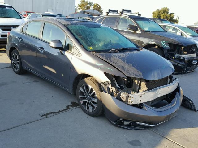 2HGFB2F97DH544486 - 2013 HONDA CIVIC EXL 灰色 照片 1