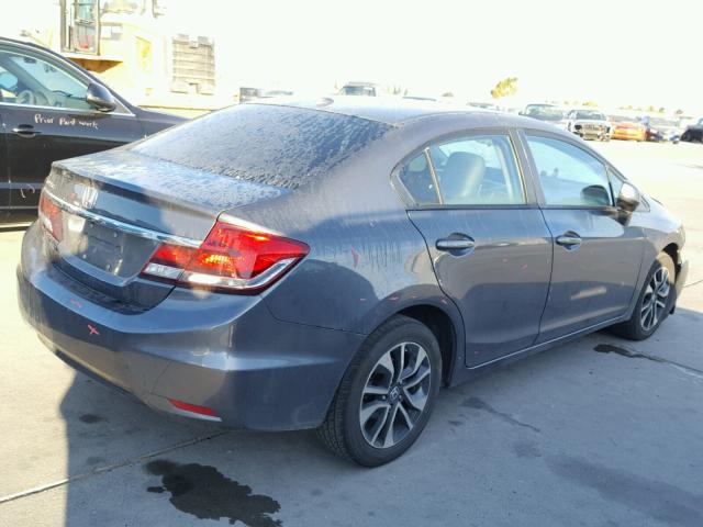2HGFB2F97DH544486 - 2013 HONDA CIVIC EXL 灰色 照片 4