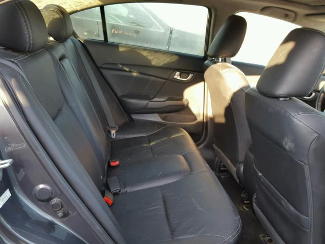 2HGFB2F97DH544486 - 2013 HONDA CIVIC EXL 灰色 照片 6