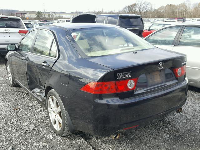 JH4CL96944C022164 - 2004 ACURA TSX BLACK photo 3