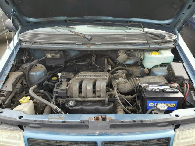 2B4GH45RXSR120609 - 1995 DODGE CARAVAN SE BLUE photo 7