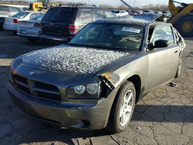 2B3KA43G98H228531 - 2008 DODGE CHARGER GRAY photo 2