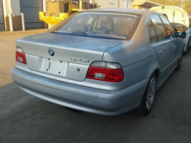 WBADT43422GY40366 - 2002 BMW 525 I AUTO SILVER photo 4