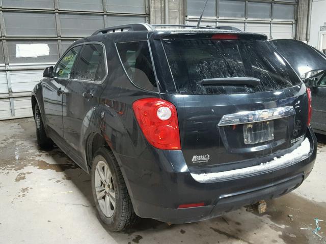 2CNALPEWXA6333862 - 2010 CHEVROLET EQUINOX LT BLACK photo 3