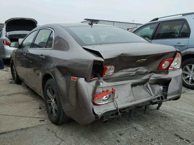 1G1ZB5E11BF272016 - 2011 CHEVROLET MALIBU LS BROWN photo 3