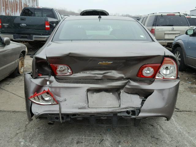 1G1ZB5E11BF272016 - 2011 CHEVROLET MALIBU LS BROWN photo 9