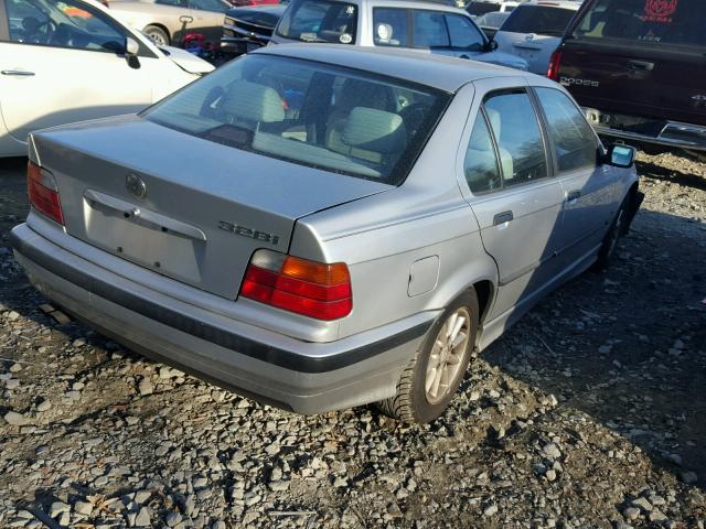 WBACD432XWAV63918 - 1998 BMW 328 I AUTO SILVER photo 4