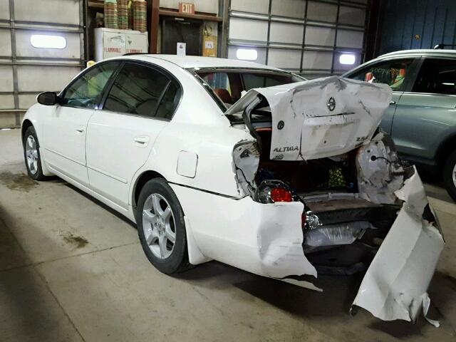 1N4AL11E76C198147 - 2006 NISSAN ALTIMA S WHITE photo 3