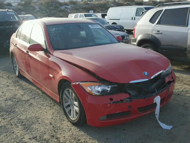 WBAVD13516KV12738 - 2006 BMW 325 XI RED photo 1