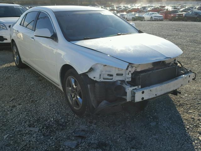 1G1ZC5EB1AF275583 - 2010 CHEVROLET MALIBU 1LT WHITE photo 1