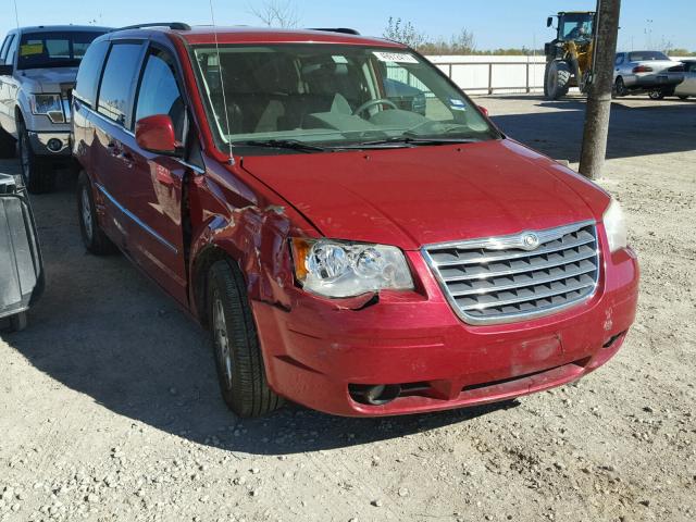 2A4RR5D16AR245741 - 2010 CHRYSLER TOWN & COU RED photo 1