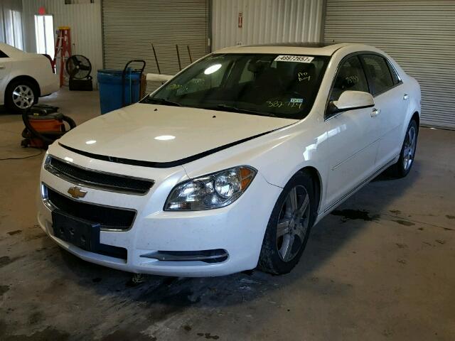 1G1ZD5E7XBF382724 - 2011 CHEVROLET MALIBU 2LT WHITE photo 2