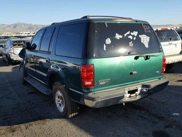 1FMPU16LXYLB08884 - 2000 FORD EXPEDITION GREEN photo 3