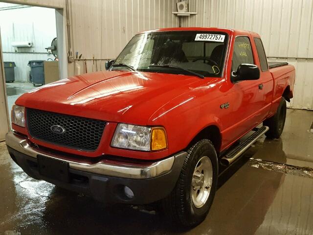 1FTYR15E33PB73882 - 2003 FORD RANGER SUP RED photo 2