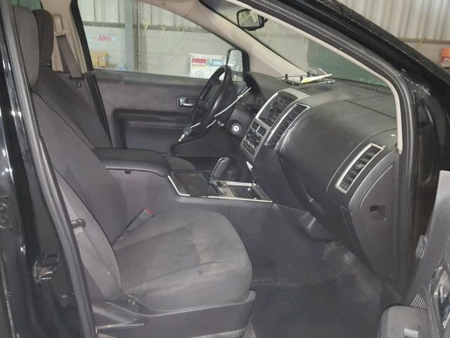 2FMDK38C78BB16734 - 2008 FORD EDGE SEL BLACK photo 5