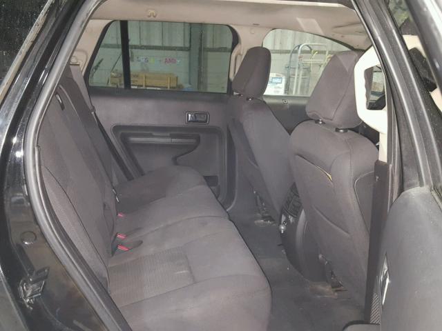 2FMDK38C78BB16734 - 2008 FORD EDGE SEL BLACK photo 6