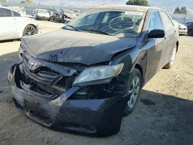 4T1BE46K49U816074 - 2009 TOYOTA CAMRY BASE BLACK photo 2