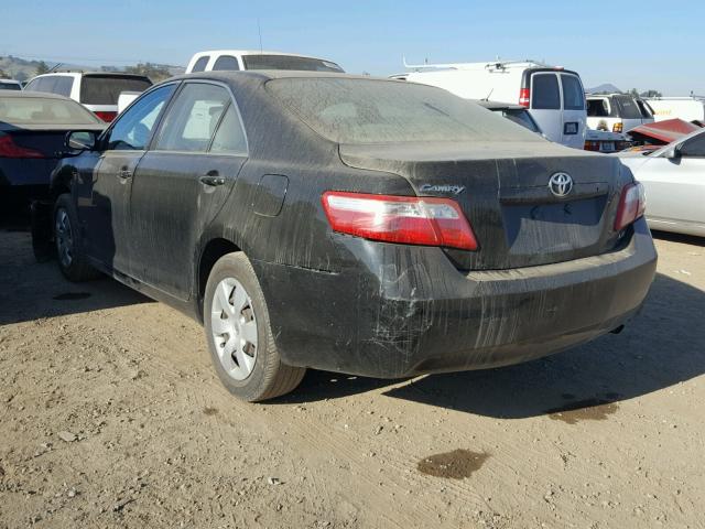 4T1BE46K49U816074 - 2009 TOYOTA CAMRY BASE BLACK photo 3