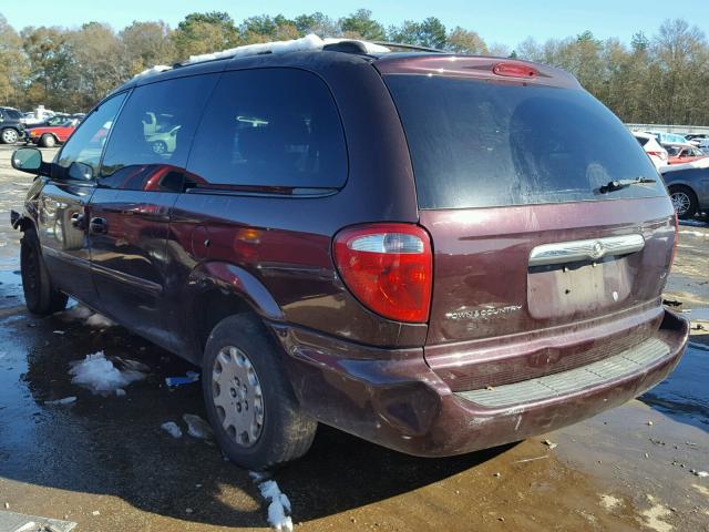 1C4GP44RX4B601887 - 2004 CHRYSLER TOWN & COU Bənövşəyi foto 3