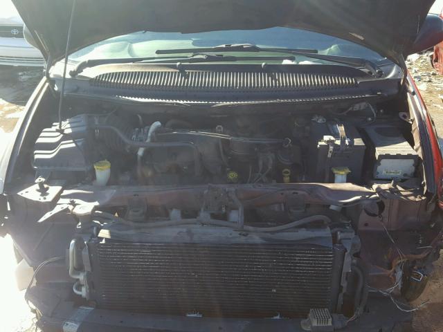 1C4GP44RX4B601887 - 2004 CHRYSLER TOWN & COU PURPLE photo 7