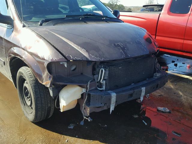 1C4GP44RX4B601887 - 2004 CHRYSLER TOWN & COU Bənövşəyi foto 9