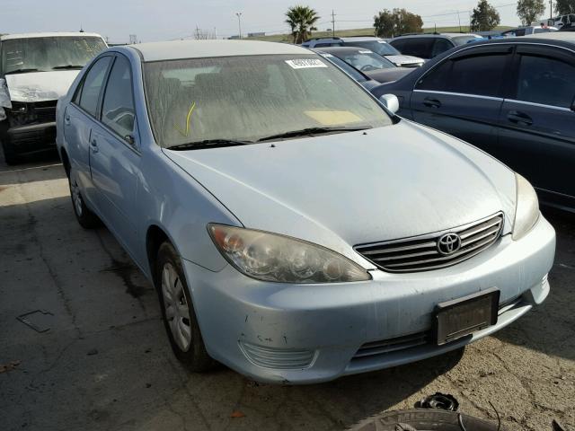 4T1BE32K75U540354 - 2005 TOYOTA CAMRY LE BLUE photo 1