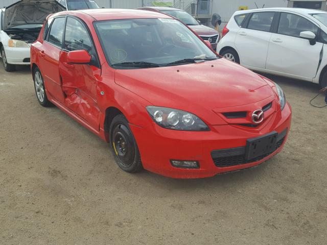 JM1BK143X71682600 - 2007 MAZDA 3 HATCHBAC RED photo 1