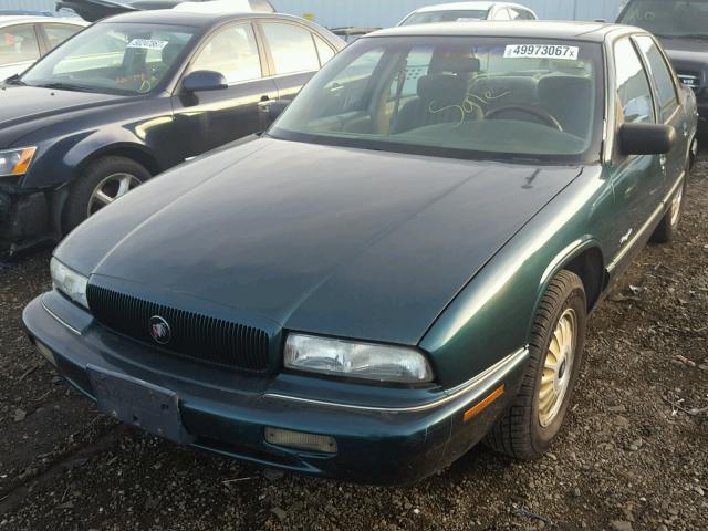 2G4WB52KXT1519061 - 1996 BUICK REGAL CUST GREEN photo 2