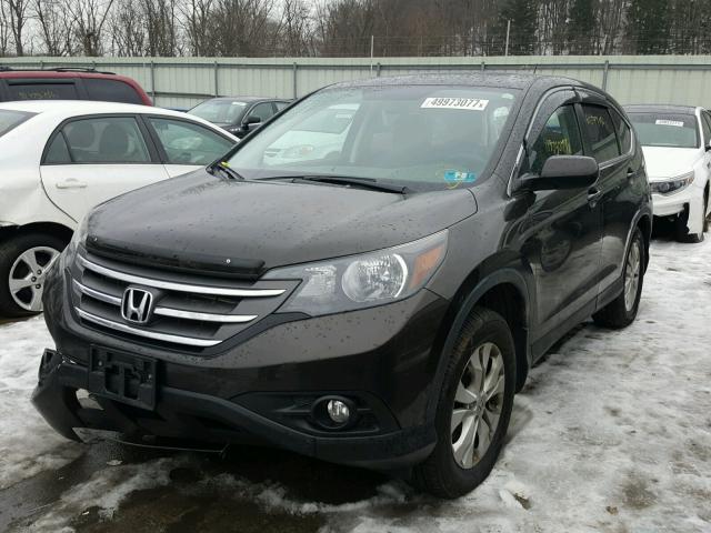 5J6RM4H53DL068908 - 2013 HONDA CR-V EX GRAY photo 2