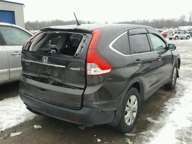 5J6RM4H53DL068908 - 2013 HONDA CR-V EX GRAY photo 4