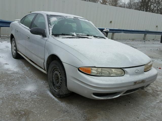 1G3NK52T81C275412 - 2001 OLDSMOBILE ALERO GX SILVER photo 1