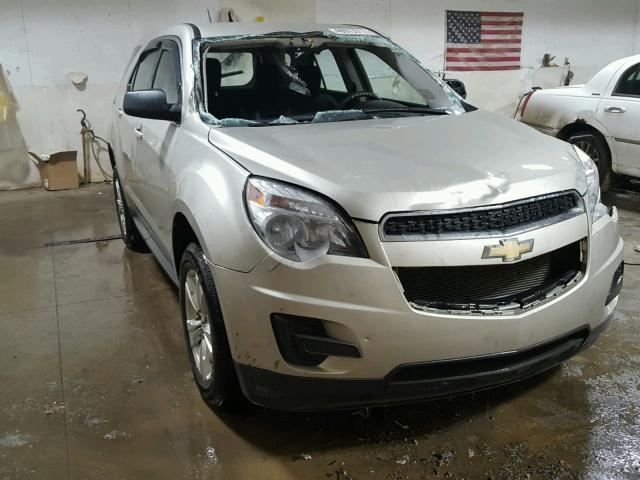 2GNFLEEK5E6299614 - 2014 CHEVROLET EQUINOX LS TAN photo 1