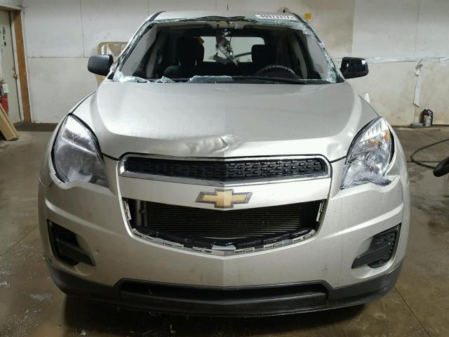 2GNFLEEK5E6299614 - 2014 CHEVROLET EQUINOX LS TAN photo 9