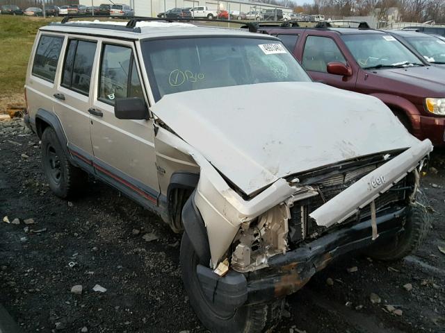 1J4FJ68S0SL581558 - 1995 JEEP CHEROKEE S TAN photo 1