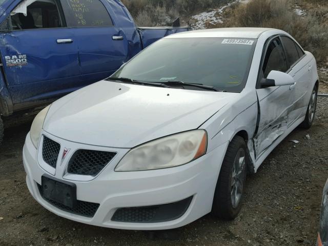 1G2ZJ57B494263661 - 2009 PONTIAC G6 WHITE photo 2