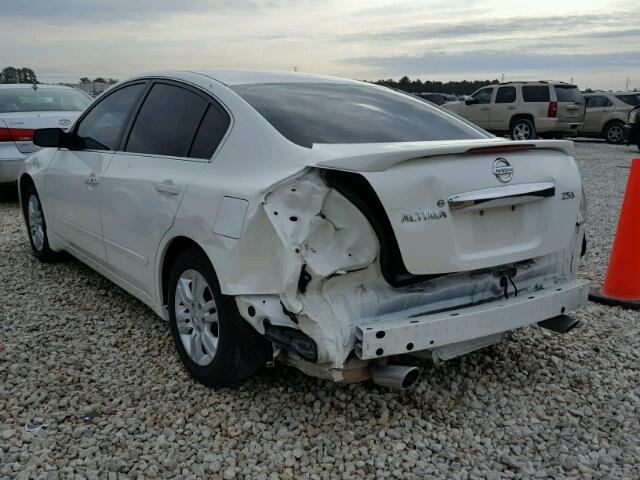 1N4AL2AP3CN495746 - 2012 NISSAN ALTIMA BAS WHITE photo 3