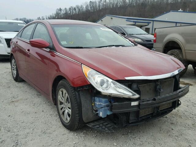 5NPEB4AC3CH344669 - 2012 HYUNDAI SONATA GLS MAROON photo 1