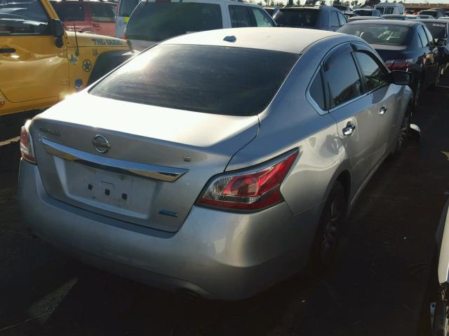 1N4AL3AP0EN256583 - 2014 NISSAN ALTIMA 2.5 SILVER photo 4