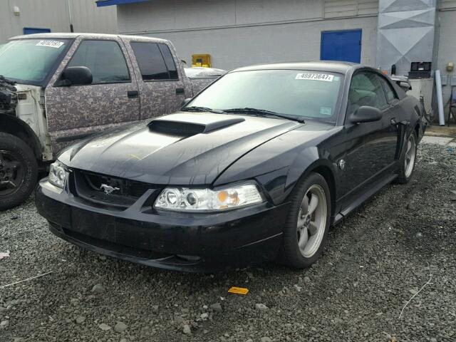 1FAFP42X44F119766 - 2004 FORD MUSTANG GT BLACK photo 2