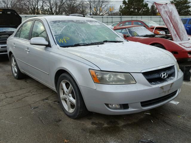 5NPEU46F87H275819 - 2007 HYUNDAI SONATA SE SILVER photo 1